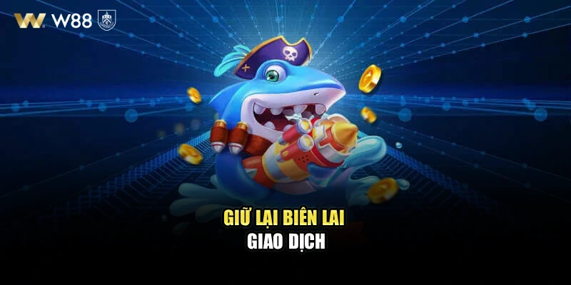 Giữ lại biên lai giao dịch